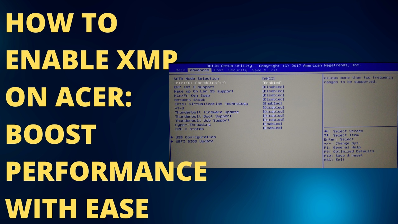 How to Enable XMP on Acer: Boost Performance with Ease