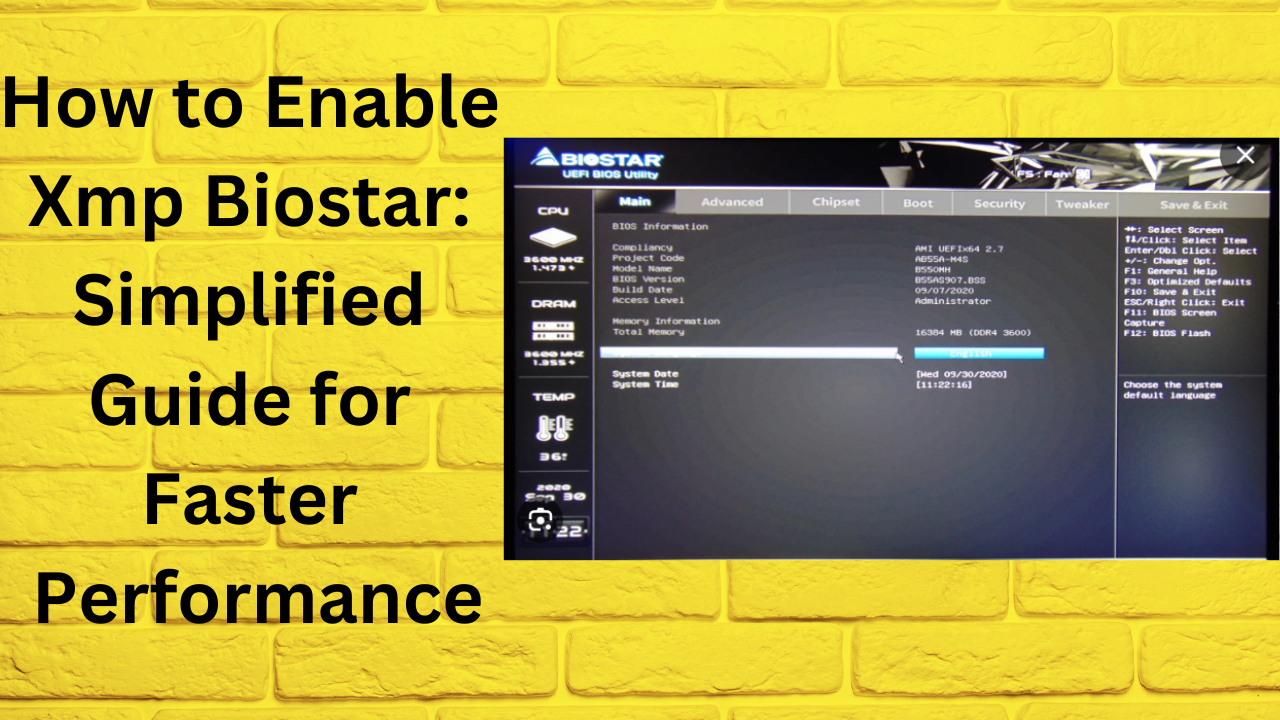 How to Enable Xmp Biostar: Simplified Guide for Faster Performance
