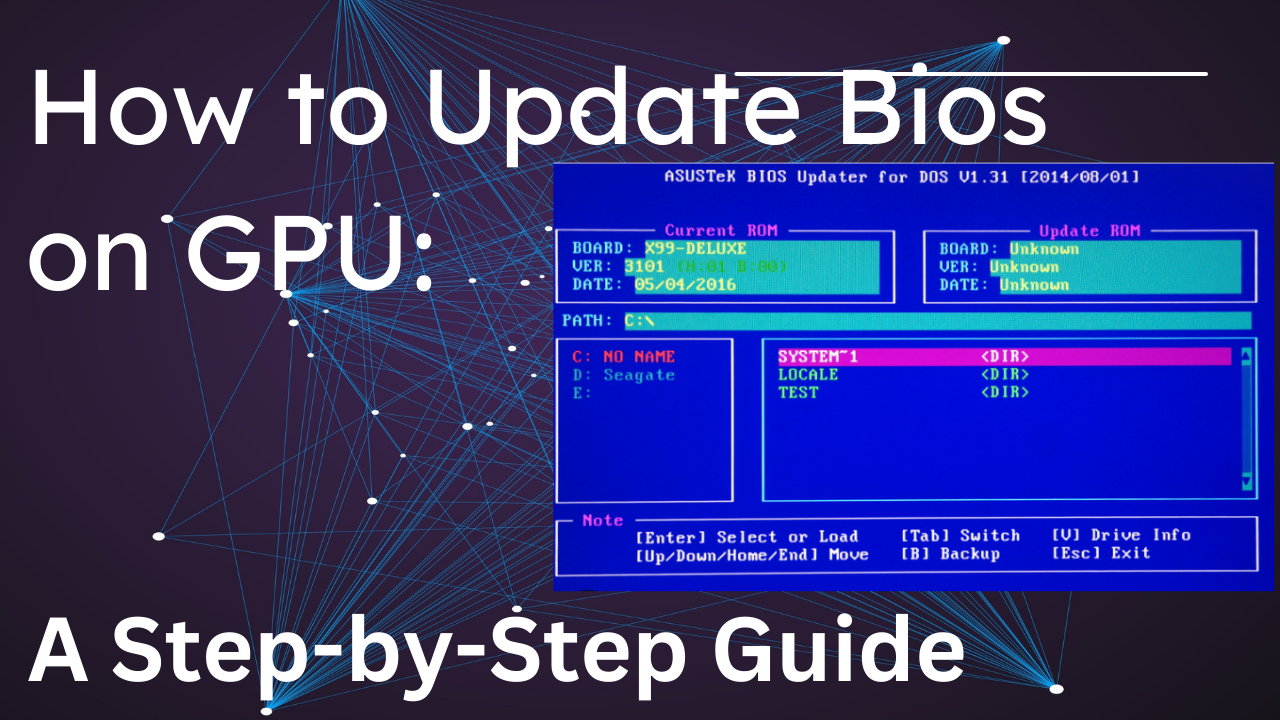 How to Update Bios on GPU