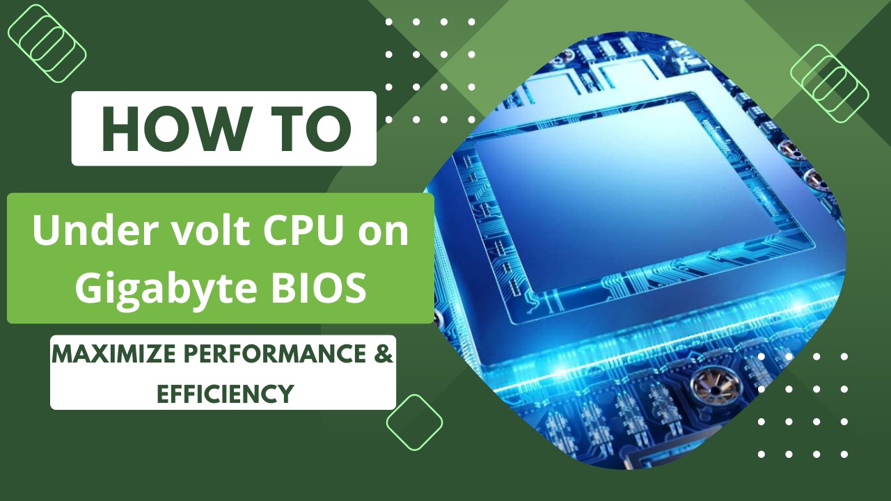 How to Undervolt CPU on Gigabyte Bios