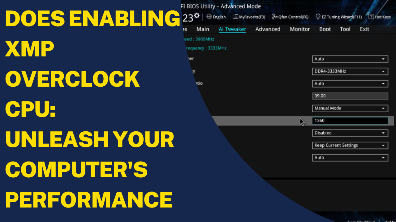 Does Enabling Xmp Overclock CPU: Unleash Your Computer’s Performance